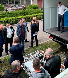 The OKOSCAN 73HS System, produced by Promprylad LLC, was presented at the 2025 Conference on Non-Destructive Testing in the Railway Industry in Kyiv